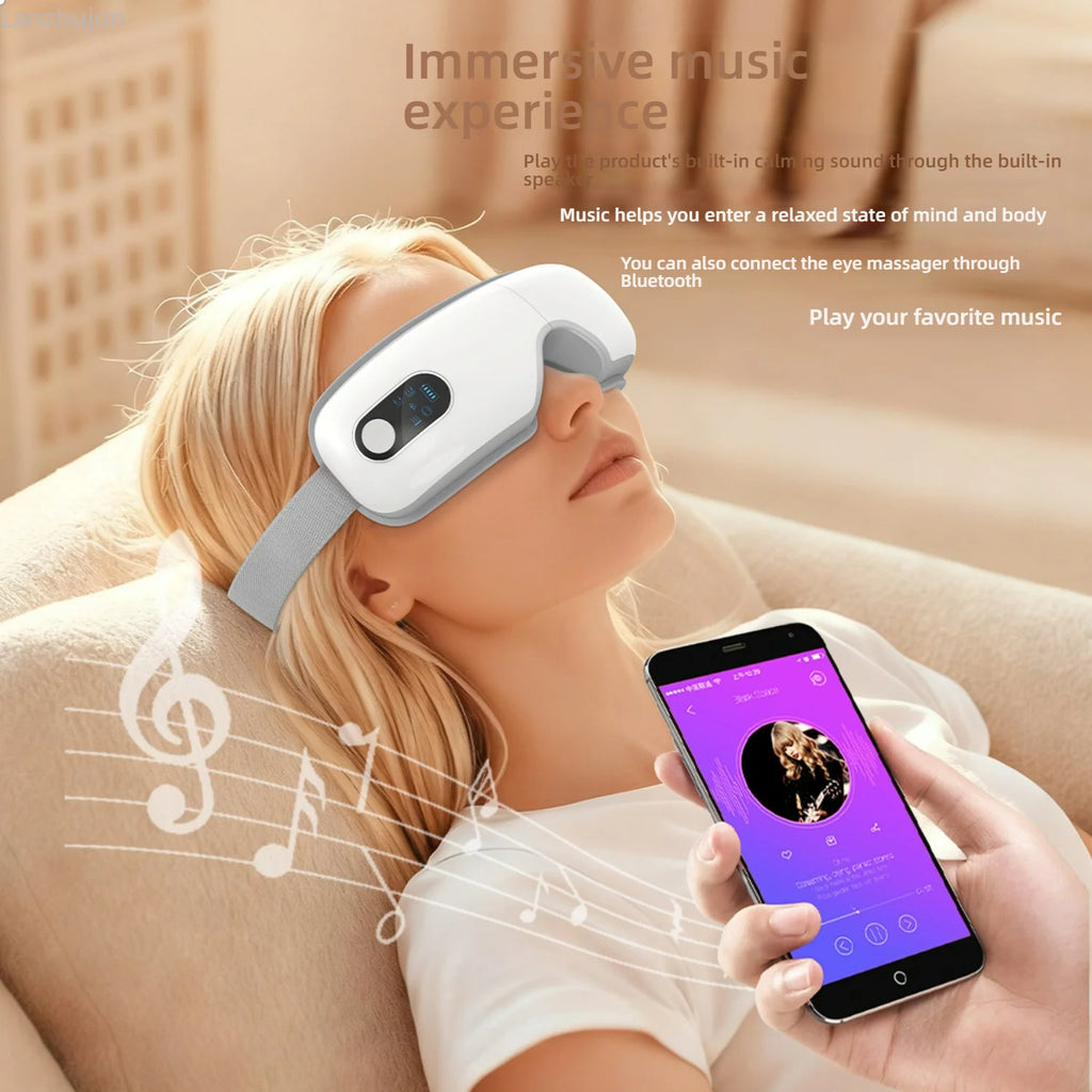 Masque pour les yeux Bluetooth musique sommeil