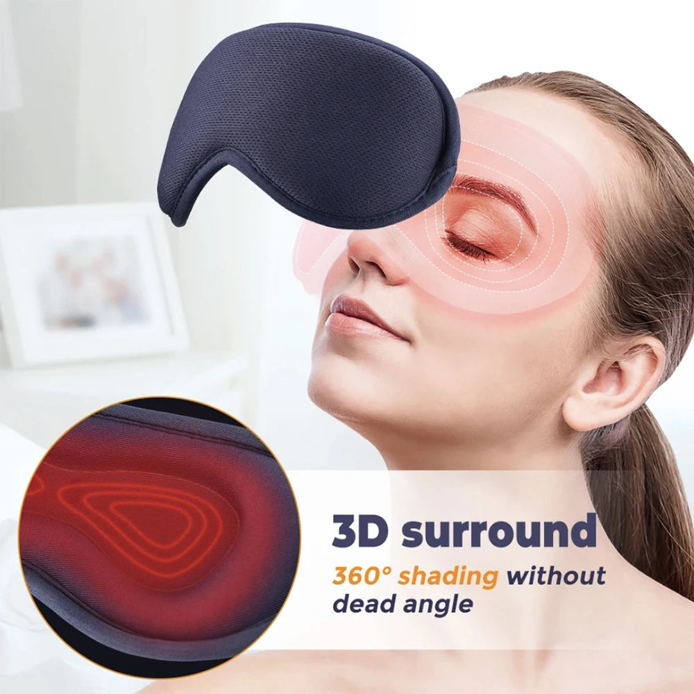 Masque pour les yeux chauffant