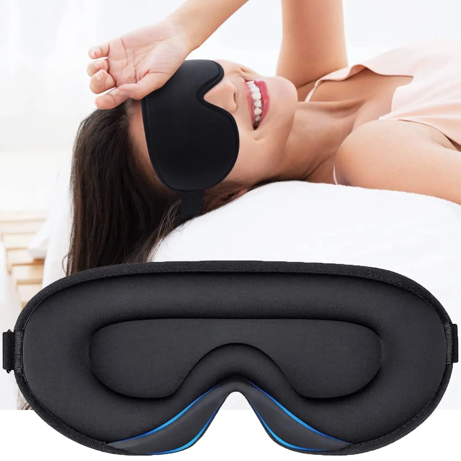 Masque de sommeil ergonomique très confortable