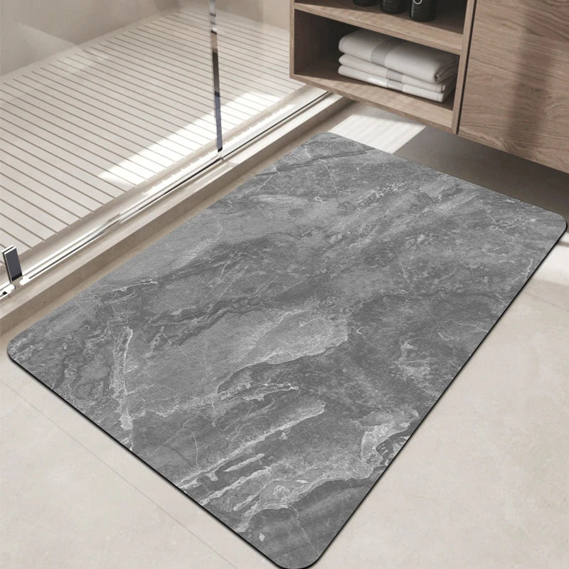 Tapis de bain marbre