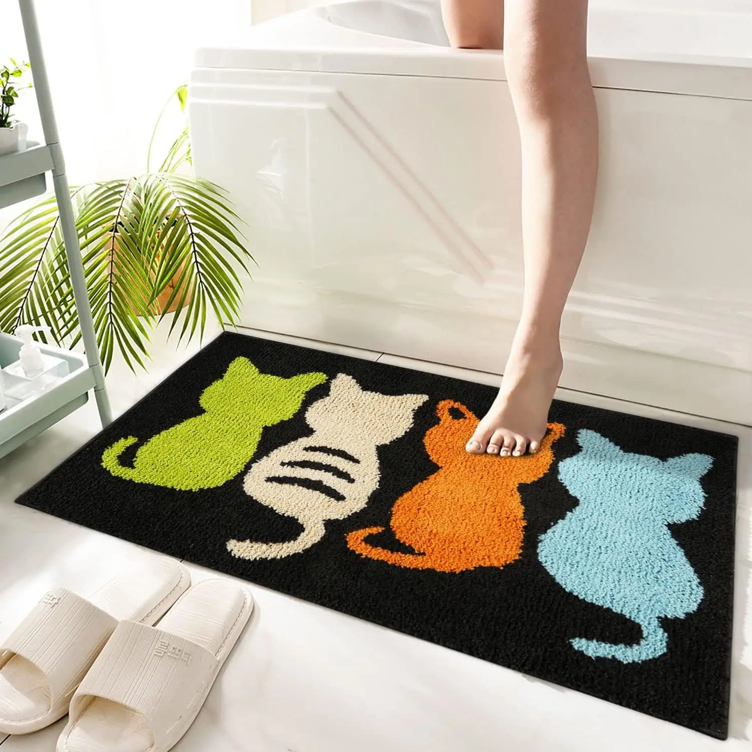 Tapis de bain fantaisie