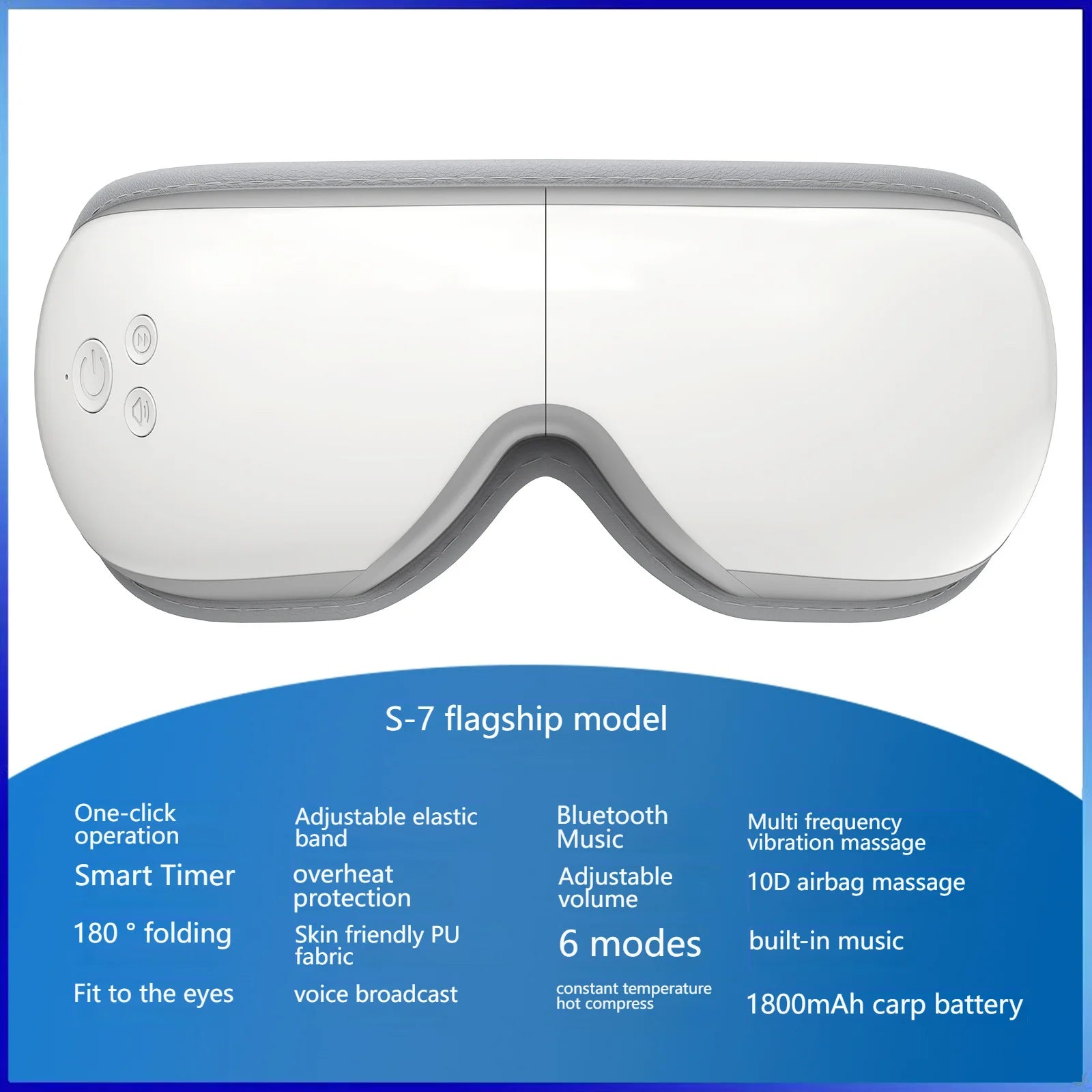 Masque pour les yeux Bluetooth musique sommeil