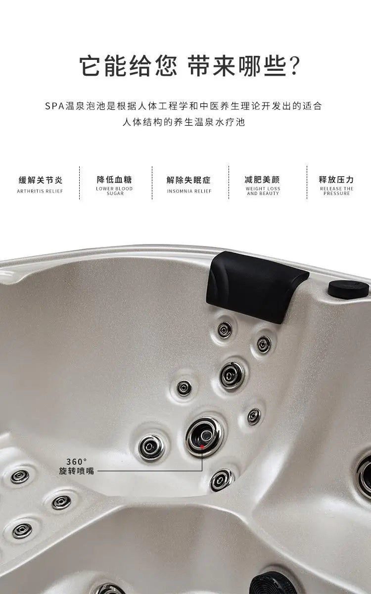 Spa jacuzzi Europe 75 - 4 à 6 personnes