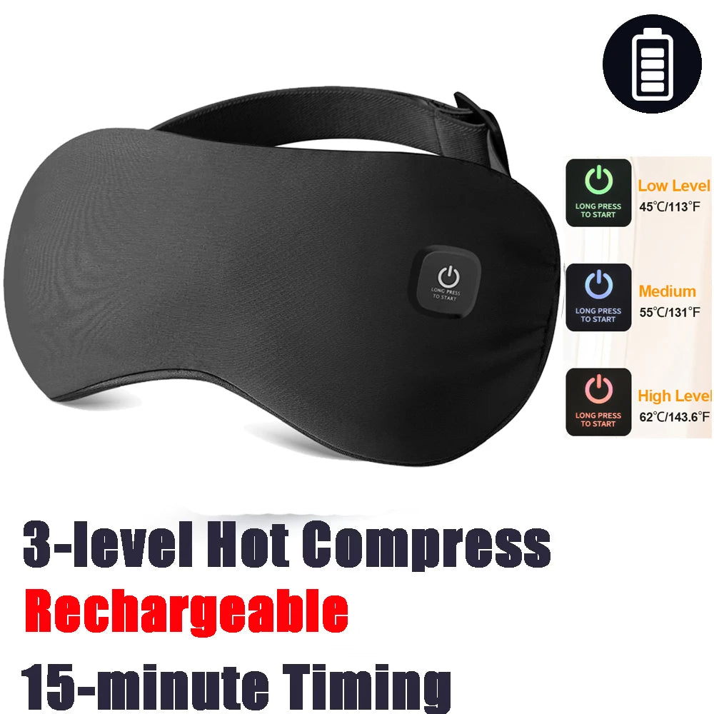 Masque pour les yeux chauffant