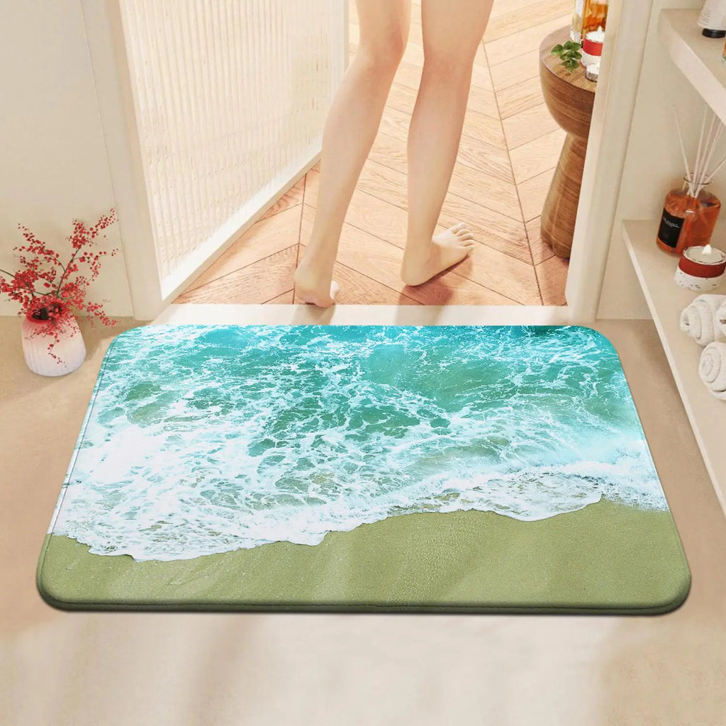Tapis de bain moelleux