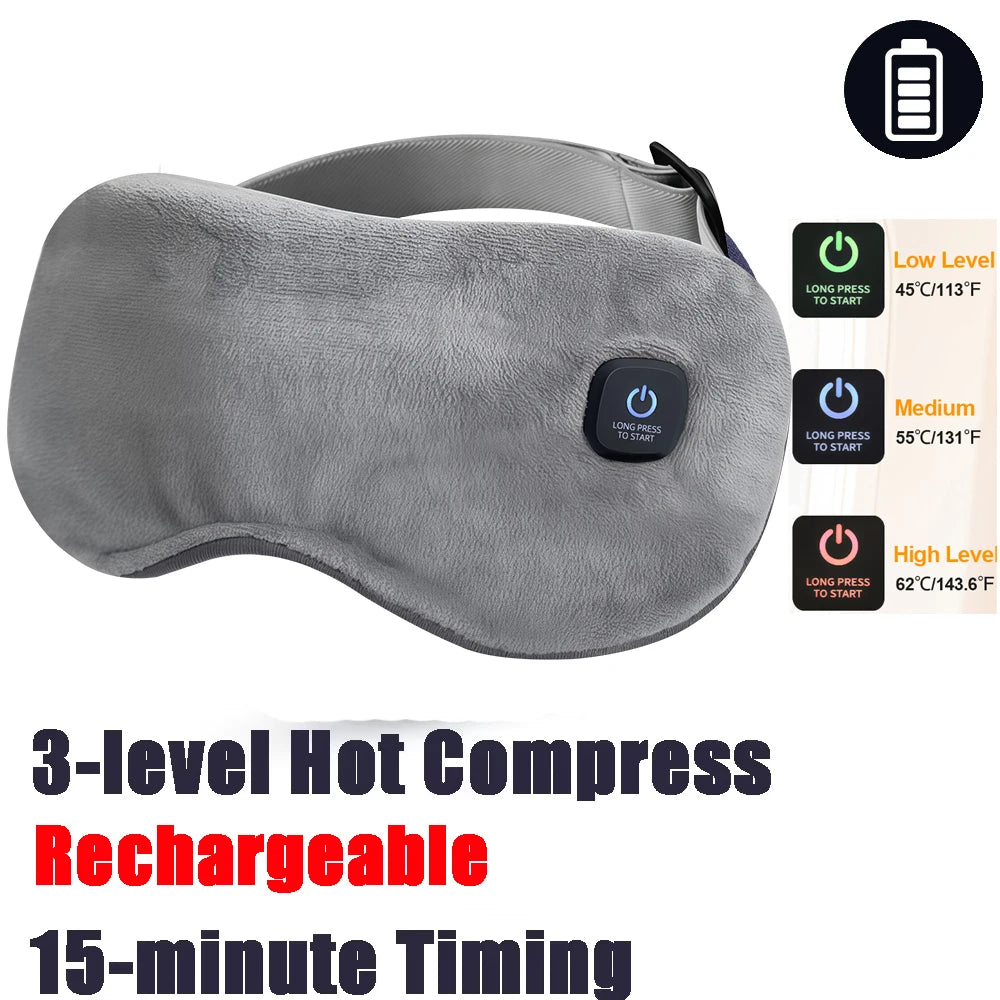 Masque pour les yeux chauffant