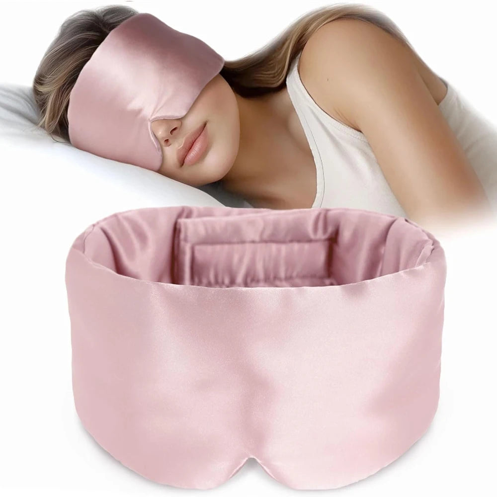 Masque de sommeil en soie