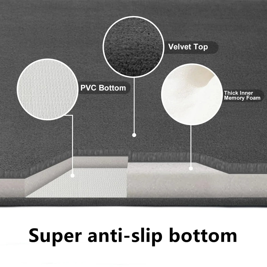 Tapis de bain moelleux