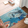 Tapis de bain dauphin moelleux