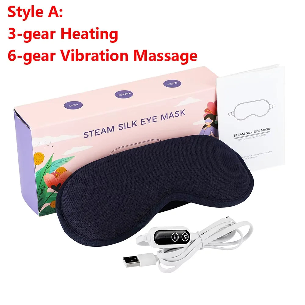 Masque pour les yeux chauffant