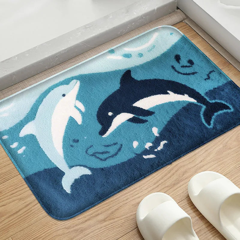 Tapis de bain moelleux