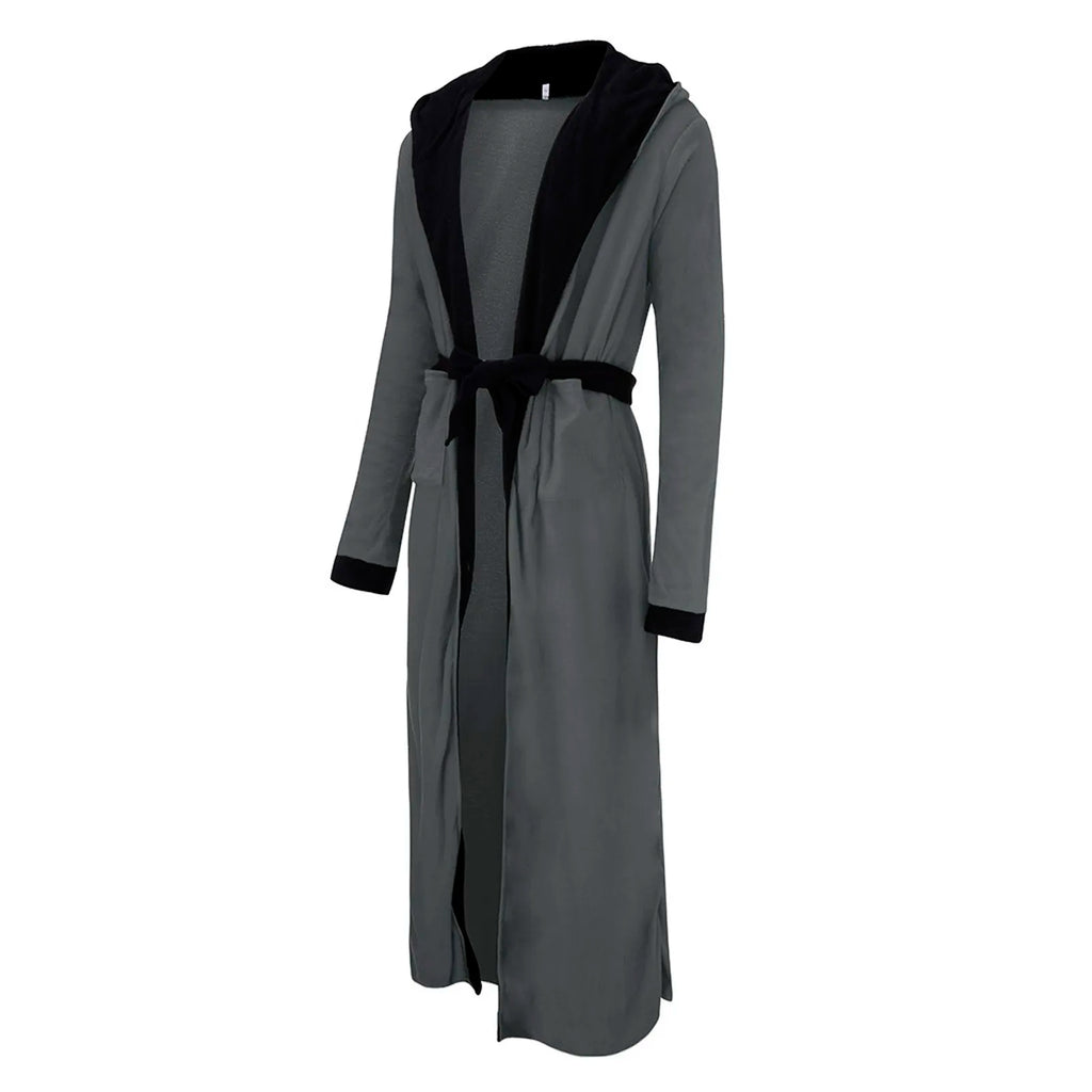Peignoir de bain châle allongé pour homme
