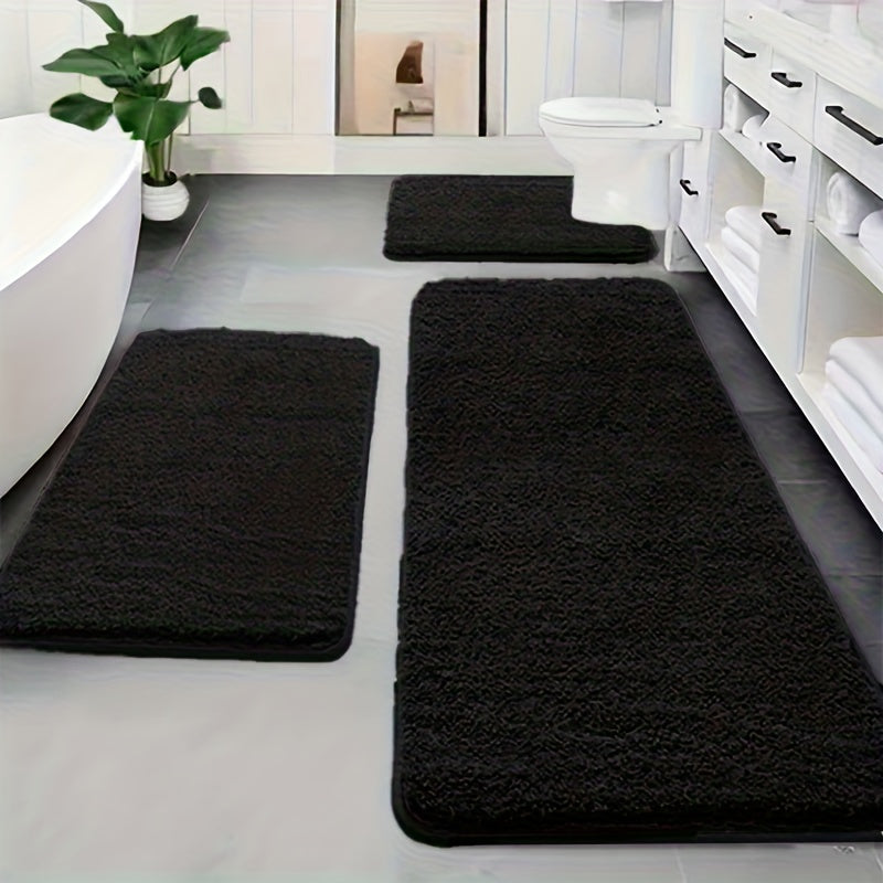 Ensemble de tapis de bain moelleux